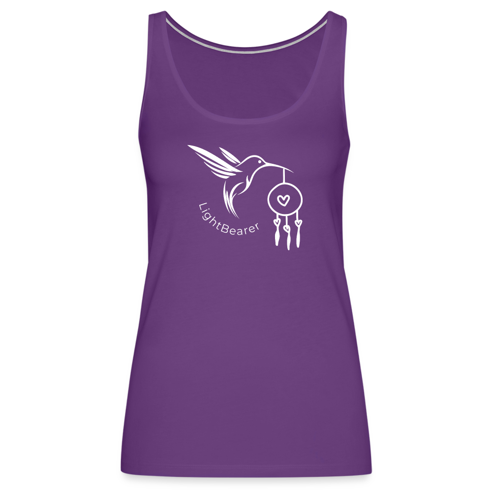 Light Bearer Premium Tank Top | Womens - purple