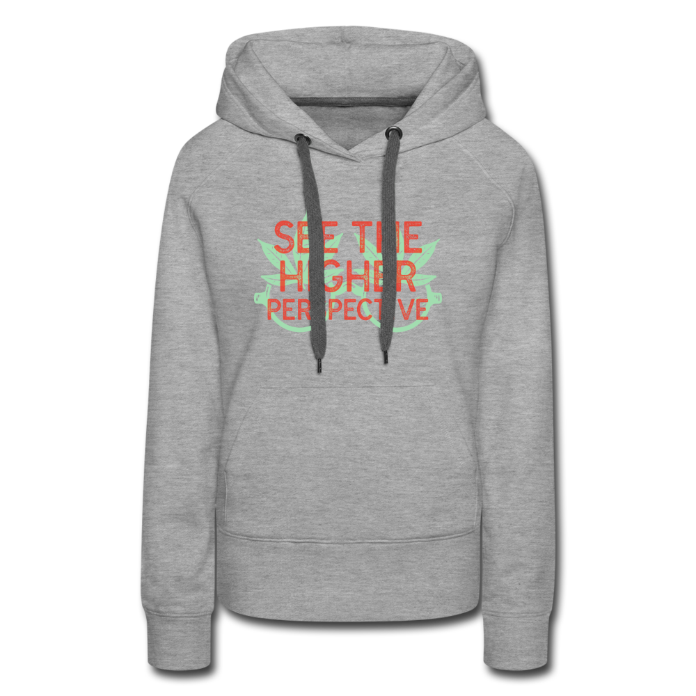 Higher Perspective Hoodie | Womens - heather grey