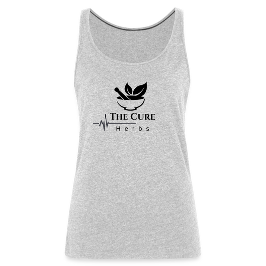 Herbs Cure Premium Tank Top | Womens - heather gray