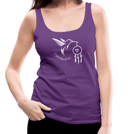 Light Bearer Premium Tank Top | Womens - purple