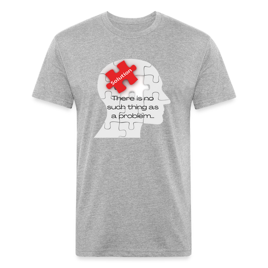 Solutions Only Fitted T-Shirt | Mens - heather gray