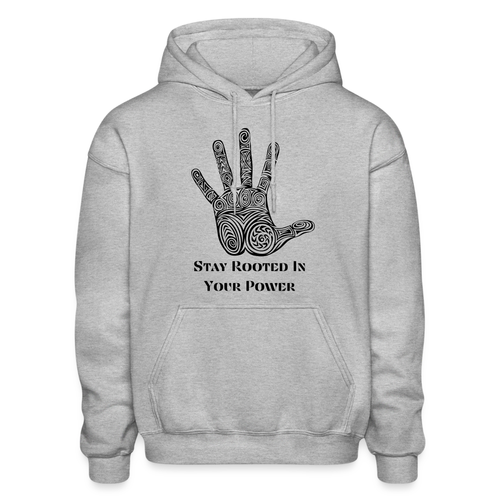 Stay Rooted  Heavy Blend Hoodie | Mens - heather gray