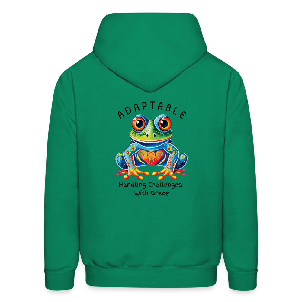 Adaptable Frog Hoodie | Mens - kelly green