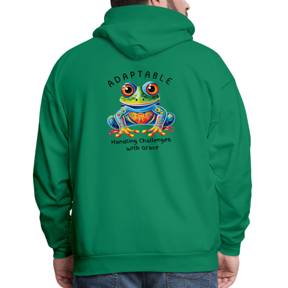 Adaptable Frog Hoodie | Mens - kelly green