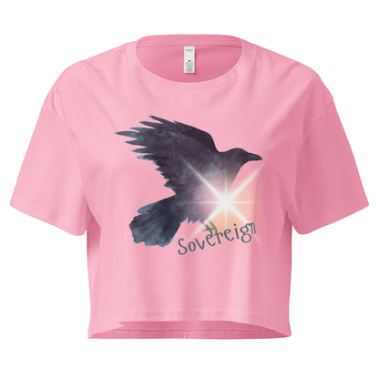 Sovereign Crow crop top | Womens