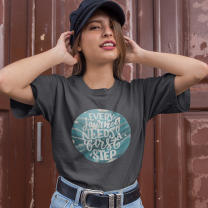 It Starts With A First Step Loose Fit T-Shirt | Womens