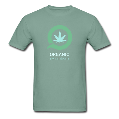 Circle of Cannabis T-shirt | Mens - seafoam green