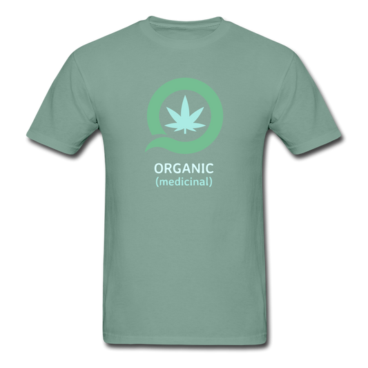 Circle of Cannabis T-shirt | Mens - seafoam green