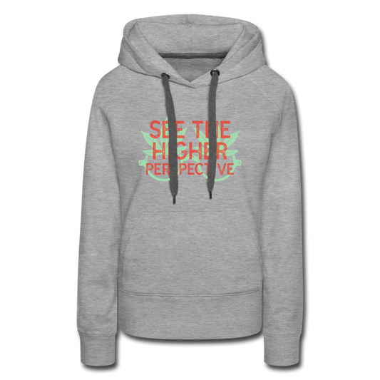 Higher Perspective Hoodie | Womens - heather grey