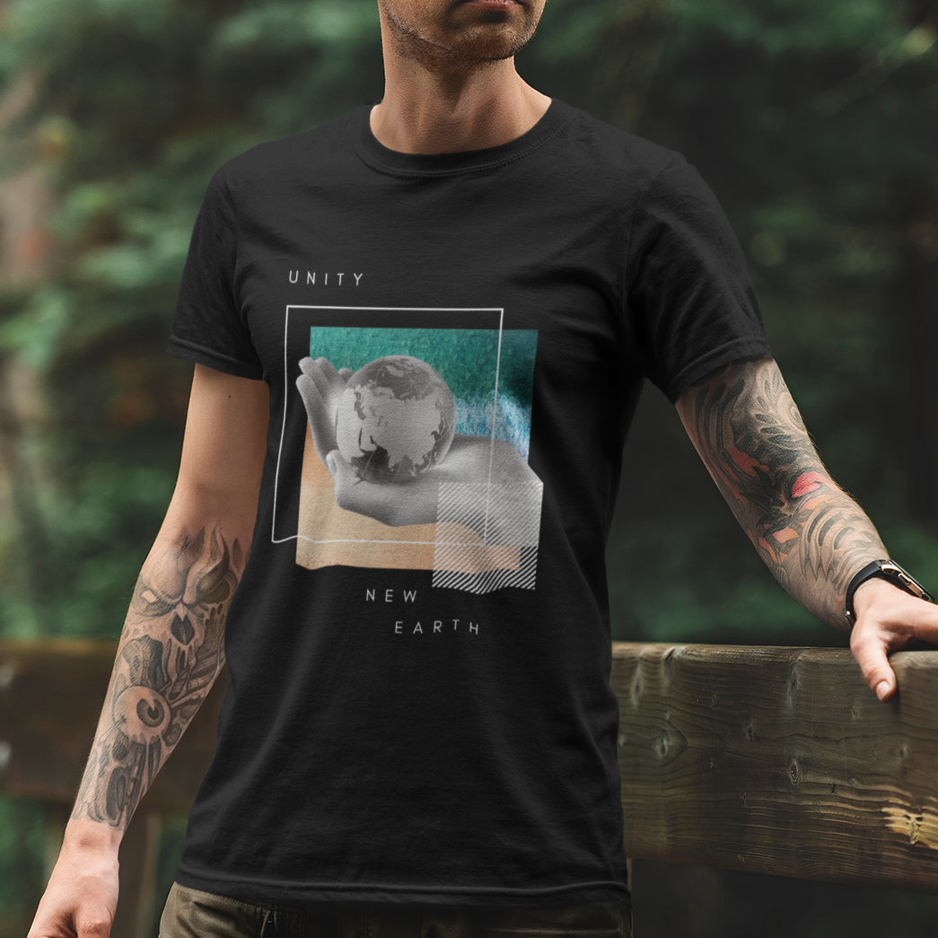 Planet Earth & Unity Relaxed T-Shirt | Mens