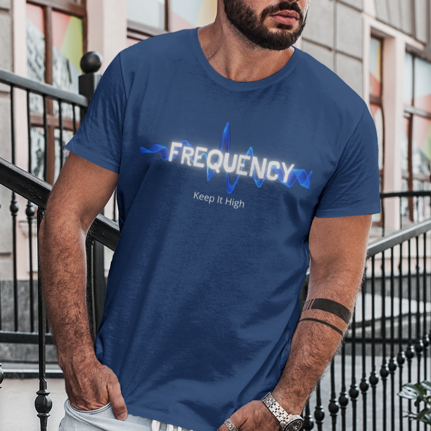 Keep Your Frequency High Relaxed T-Shirt | Mens